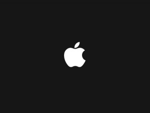 apple logo, apple